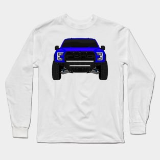 RAPTOR DARK-BLUE Long Sleeve T-Shirt